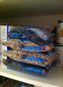 We'll be eating vegetarian for the next while, boys.