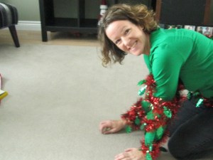 Cleaning up vomit can be merry, if you dress for it.