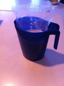 Milk in the bag = not recycled.