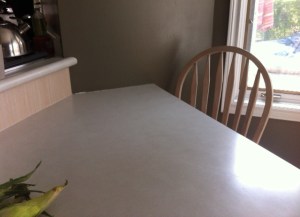 Clean up was swift and efficient, despite lack of help.